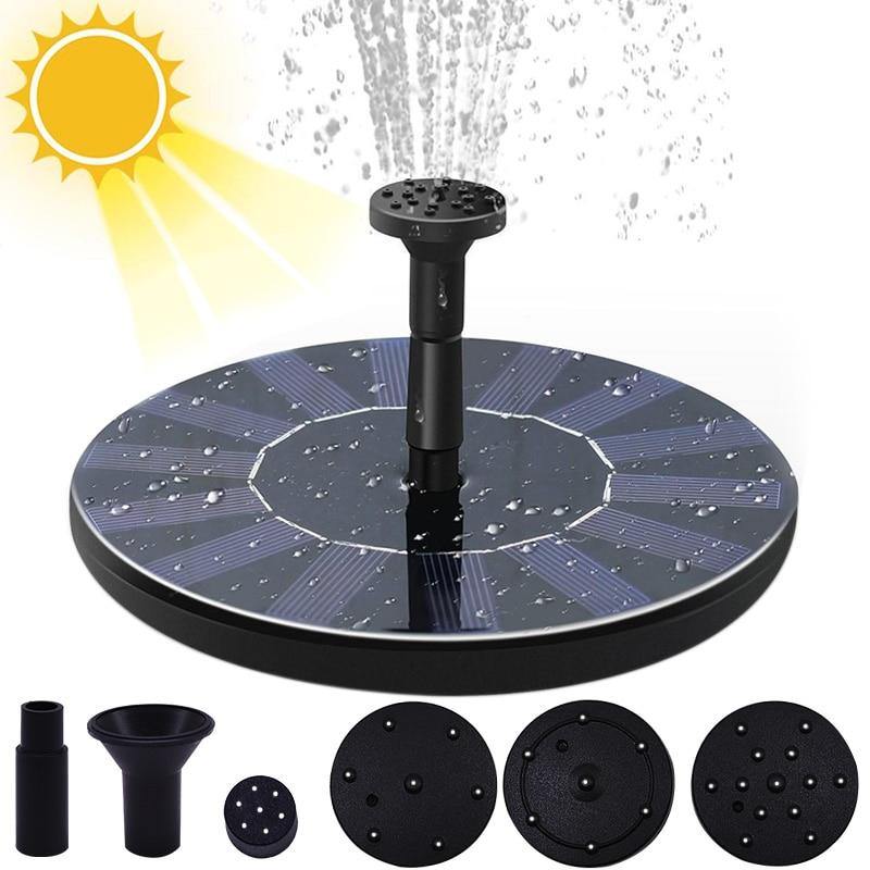 Fonte para Pássaros com Painel Solar - GigaShopBrasil