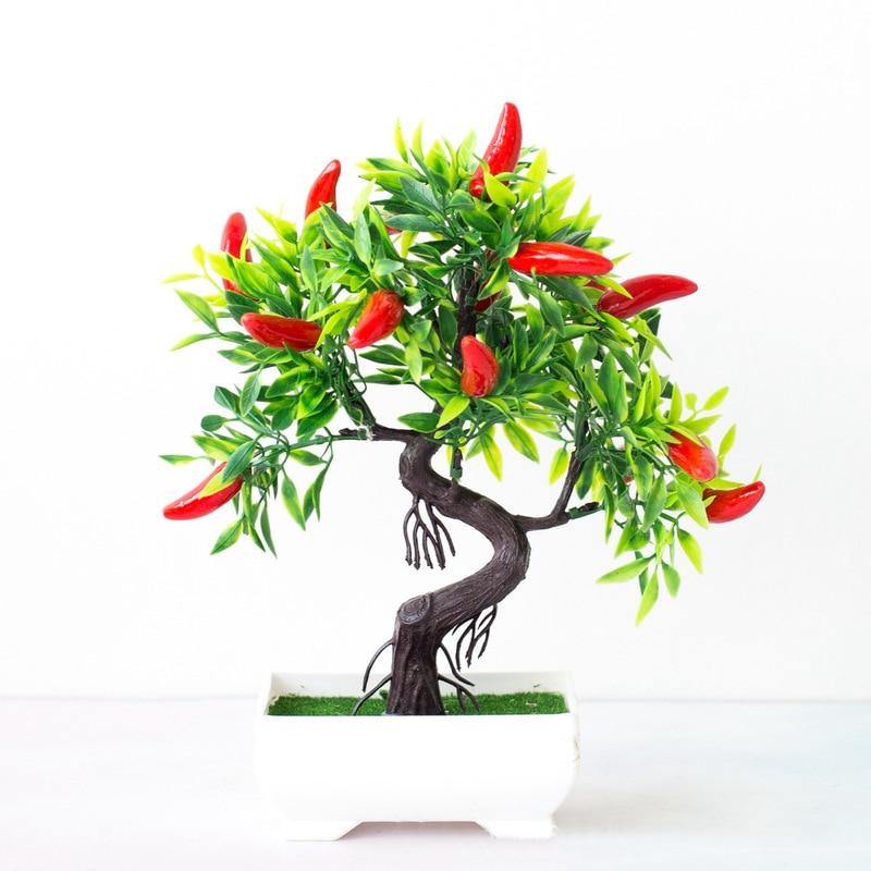 Bonsai planta artificial - GigaShopBrasil