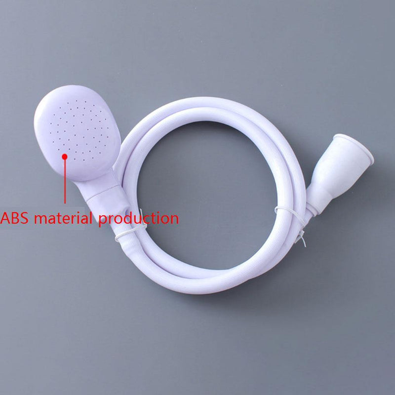 Portable Handheld Splash Shower Pet Dog Cat Shower Spray Hose Tub Sink Faucet Attachment Washing Sprinkler Head Kit Bath Tools - GigaShopBrasil